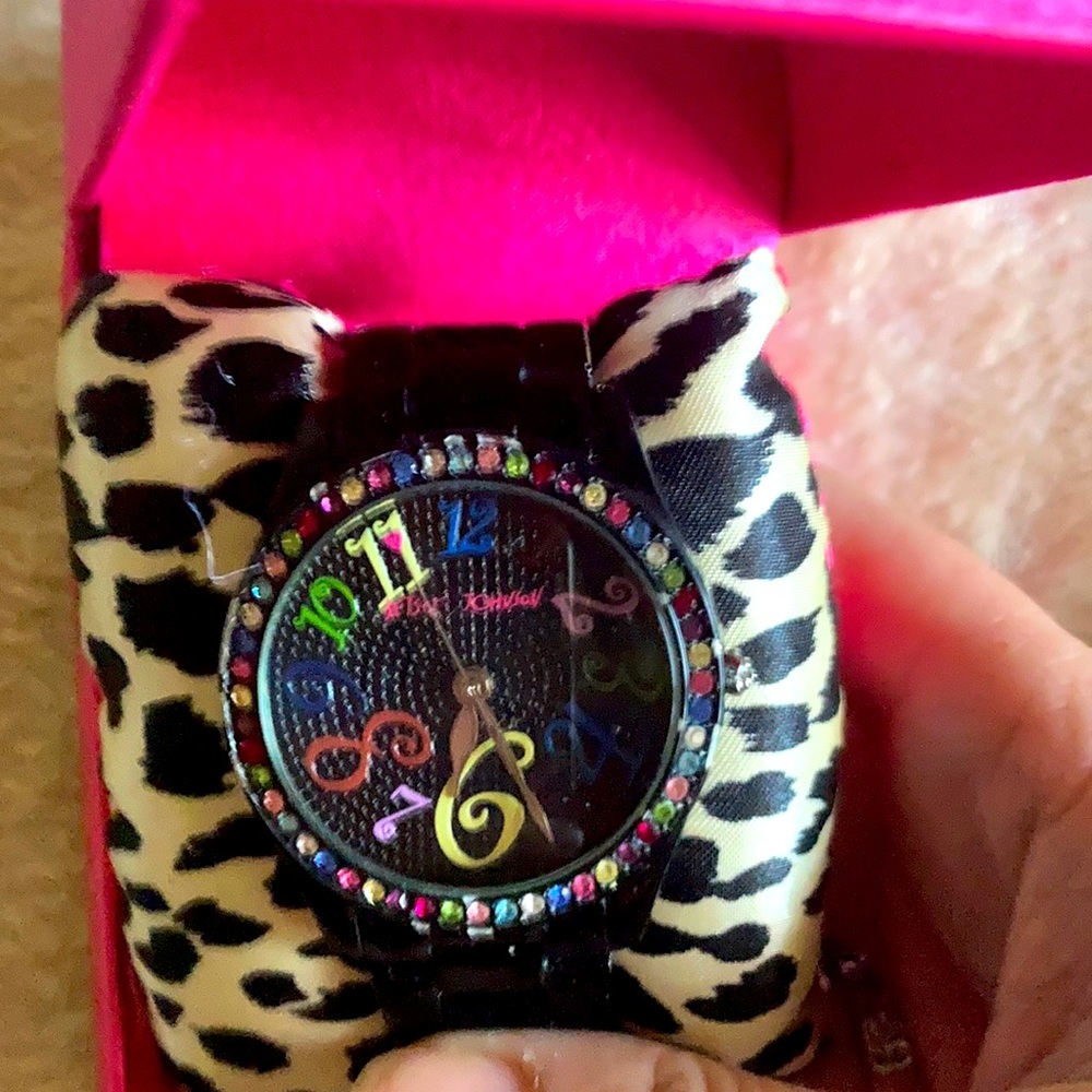 Betsy Johnson watch brand new reposhing